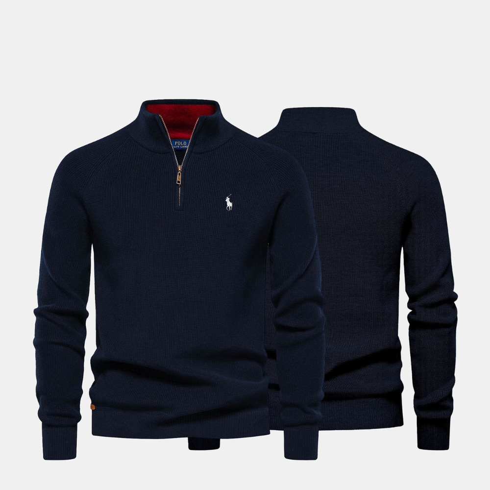 RL Men's Zip Neck Sweater (Clearance) alternate view