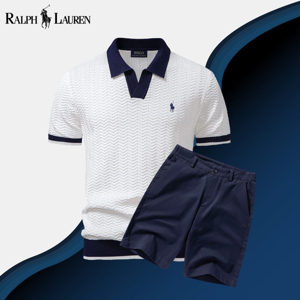RL Old Money Polo Shirt + Shorts Set alternate view